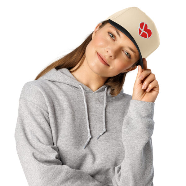 5-panel-mid-profile-baseball-cap-black-natural-front-6a13f56dd4ef2.jpg Dannebrog Herz. — Nordic Snapback