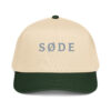 5-panel-mid-profile-baseball-cap-dark-green-natural-front-6a13ef1ebc401.jpg SØDE. — Nordic Snapback