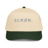 5-panel-mid-profile-baseball-cap-dark-green-natural-front-6a13f40c91cec.jpg SCHØN. — Nordic Snapback