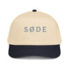 5-panel-mid-profile-baseball-cap-navy-natural-front-6a13ef1ebc479.jpg SØDE. — Nordic Snapback