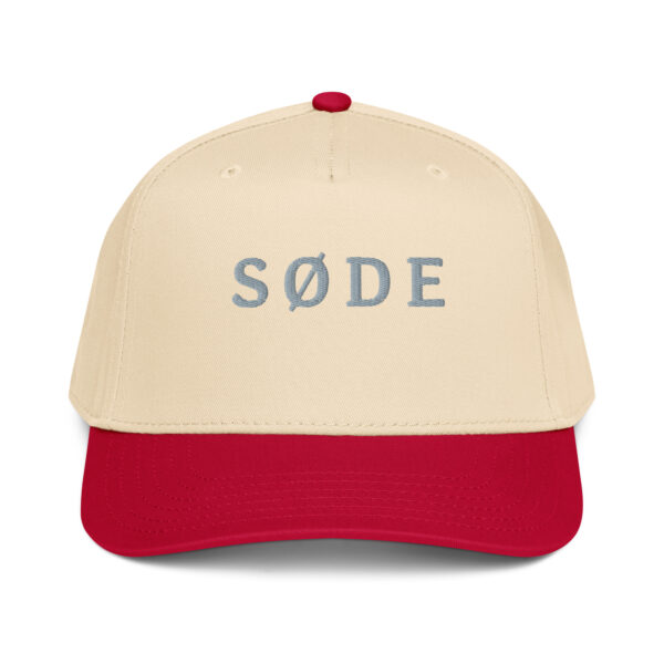5-panel-mid-profile-baseball-cap-red-natural-front-6a13ef1ebc4e9.jpg SØDE. — Nordic Snapback