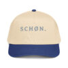 5-panel-mid-profile-baseball-cap-royal-natural-front-6a13f40c91f10.jpg SCHØN. — Nordic Snapback