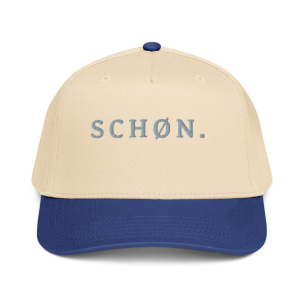 5-panel-mid-profile-baseball-cap-royal-natural-front-6a13f40c91f10.jpg SCHØN. — Nordic Snapback