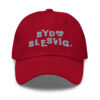 classic-dad-hat-cranberry-front-6a130c0d31ae3.jpg Sydslesvig Dad-Hat mit Dannebrog-Herz