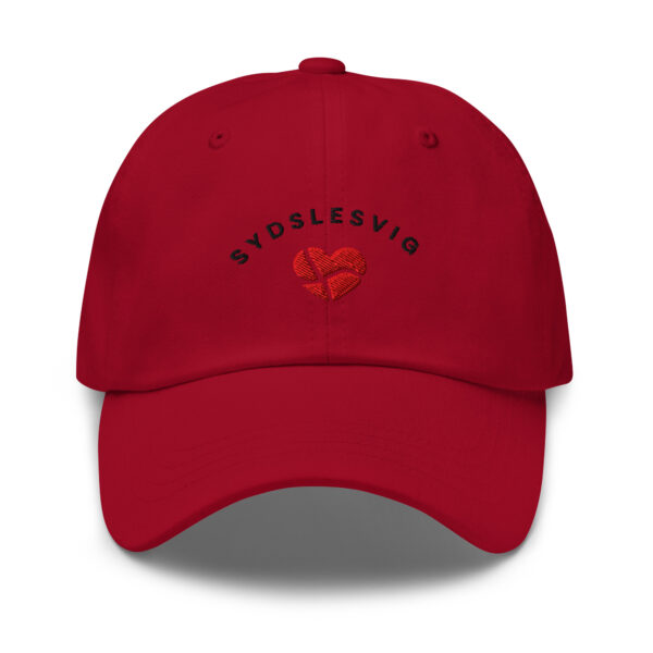 SYDSLESVIG. — Dad Cap mit Dannebrog-Herz