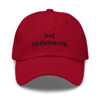 classic-dad-hat-cranberry-front-6a13ec6f718cf.jpg Hej Sydslesvig. — Nordic Everyday Cap
