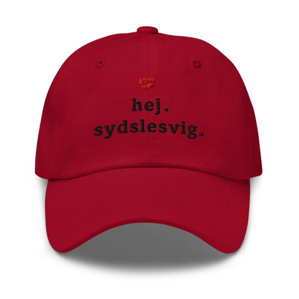 classic-dad-hat-cranberry-front-6a13ec6f718cf.jpg Hej Sydslesvig. — Nordic Everyday Cap