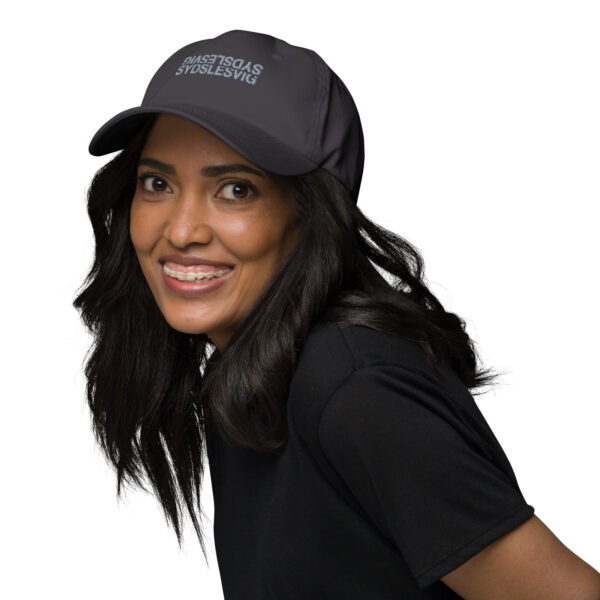 classic-dad-hat-dark-grey-front-6a13ed095176b.jpg SYDSLESVIG. — Mirror Logo Cap
