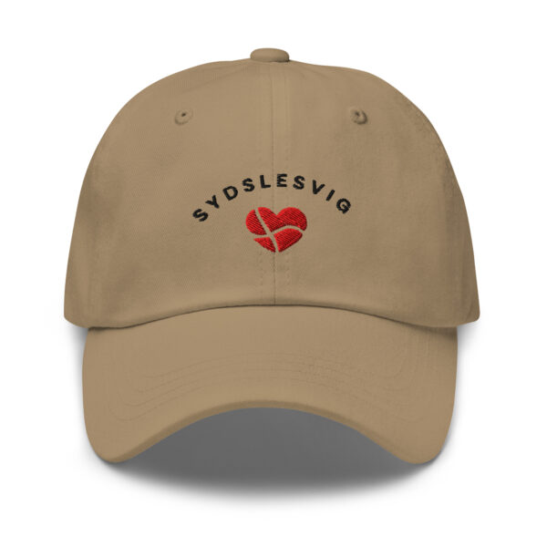 SYDSLESVIG. — Dad Cap mit Dannebrog-Herz