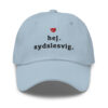 classic-dad-hat-light-blue-front-6a13ec6f71a6e.jpg Hej Sydslesvig. — Nordic Everyday Cap
