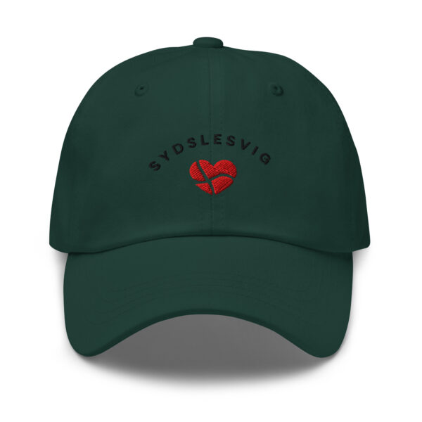 SYDSLESVIG. — Dad Cap mit Dannebrog-Herz