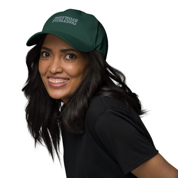 classic-dad-hat-spruce-front-6a13ed0951aa2.jpg SYDSLESVIG. — Mirror Logo Cap