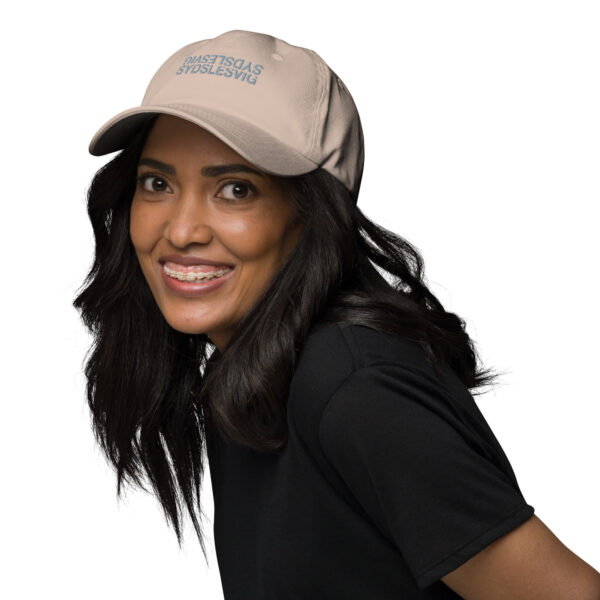 classic-dad-hat-stone-front-6a13ed0951b23.jpg SYDSLESVIG. — Mirror Logo Cap
