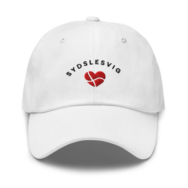 SYDSLESVIG. — Dad Cap mit Dannebrog-Herz