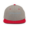 classic-snapback-heather-grey-red-front-6a13ee5974ac7.jpg FÆLLESSKAB. — Snapback für Zusammenhalt