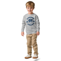 kids-crew-neck-sweatshirt-heather-front-6a02fb4240984.png Mini-Wikinger Flensborg & Sydslesvig – Kinder-Fleecepullover