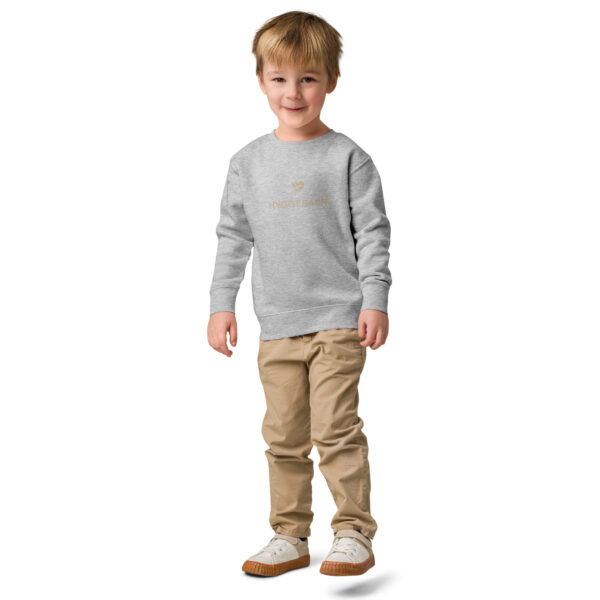 Hyggebarn. — Fleece Crewneck für kühle Küstentage