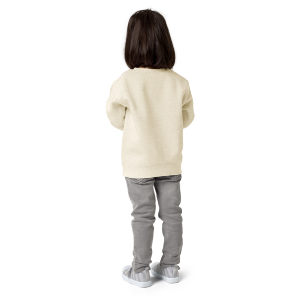 kids-crew-neck-sweatshirt-natural-heather-back-6a02fc292b01e.png Mini-Wikingerin Flensborg & Sydslesvig – Kinder-Fleecepullover