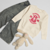 kids-crew-neck-sweatshirt-natural-heather-front-6a02fc29274b5.png Mini-Wikingerin Flensborg & Sydslesvig – Kinder-Fleecepullover