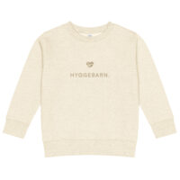 kids-crew-neck-sweatshirt-natural-heather-front-6a14350b8b57d.jpg Hyggebarn. — Fleece Crewneck für kühle Küstentage