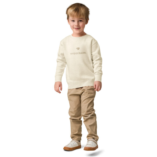 Hyggebarn. — Fleece Crewneck für kühle Küstentage