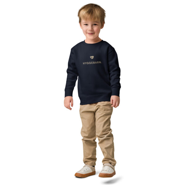 Hyggebarn. — Fleece Crewneck für kühle Küstentage