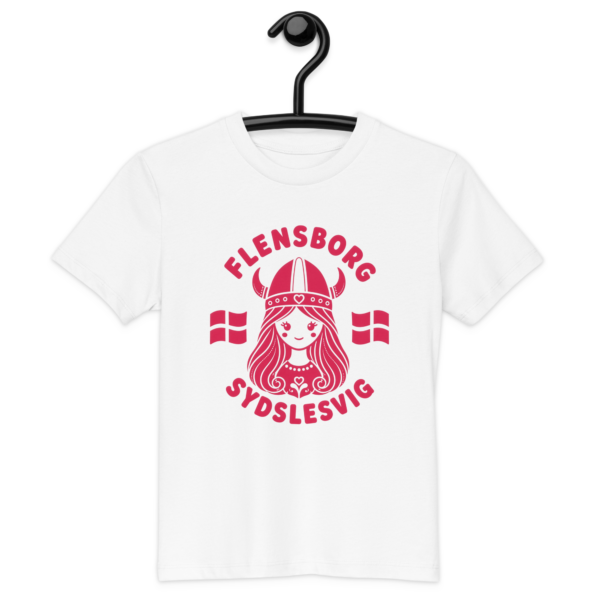 kids-organic-cotton-mini-creator-2.0-t-shirt-white-front-6a01df0cdb735.png Mini-Wikingerin Flensborg & Sydslesvig – Bio Kinder-T-Shirt