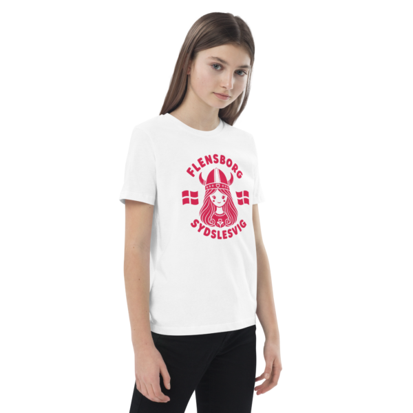 kids-organic-cotton-mini-creator-2.0-t-shirt-white-right-front-6a01df0cda5a2.png Mini-Wikingerin Flensborg & Sydslesvig – Bio Kinder-T-Shirt