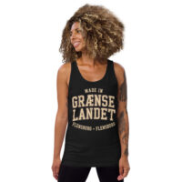 Made in Grænselandet – Tank Top Flensburg/Flensborg (College-Stil)