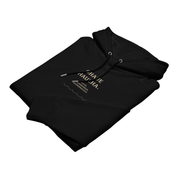unisex-essential-eco-cruiser-2.0-hoodie-black-front-6a134f735e45f.jpg OHAUE HAUEHA. — Eco Hoodie mit Fördeschnack