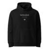 unisex-essential-eco-cruiser-2.0-hoodie-black-front-6a13e2b1e181f.jpg FÆLLESSKAB. — Hoodie mit feinem Stick