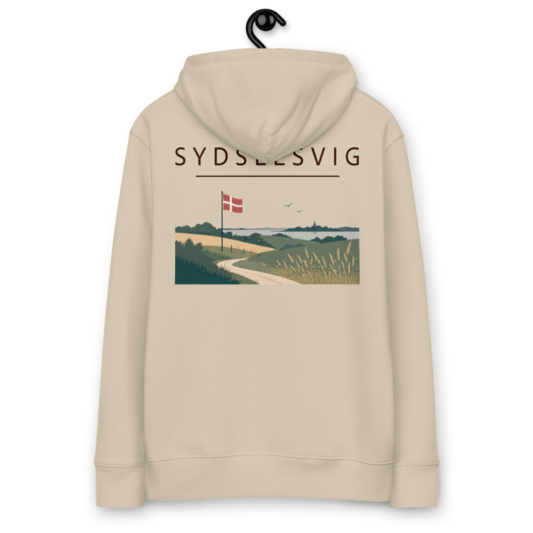 unisex-essential-eco-cruiser-2.0-hoodie-desert-dust-back-6a032fdea3eb7.png Sydslesvig Heimat – Unisex Bio-Hoodie