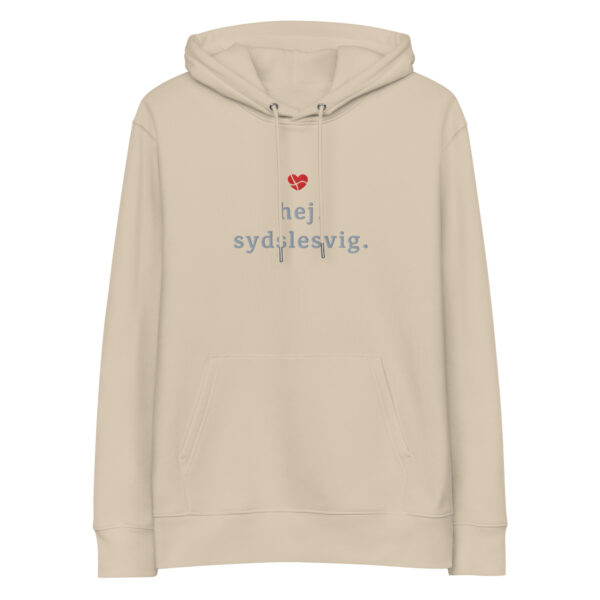 unisex-essential-eco-cruiser-2.0-hoodie-desert-dust-front-6a1581f8ecfef.jpg Hej Sydslesvig. — Bestickter Eco Hoodie
