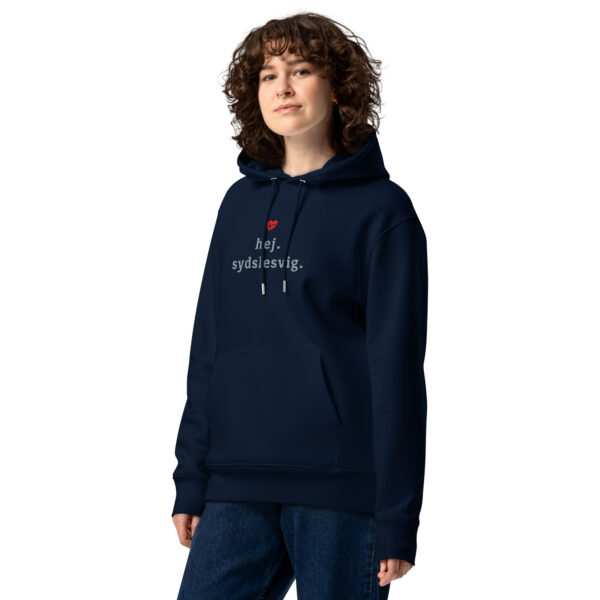 unisex-essential-eco-cruiser-2.0-hoodie-french-navy-front-6a13e11da03cb.jpg Hej Sydslesvig. — Bestickter Eco Hoodie