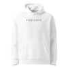 unisex-essential-eco-cruiser-2.0-hoodie-white-front-6a13e08798af4.jpg SYDSLESVIG. — Eco Hoodie mit Stick