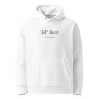 unisex-essential-eco-cruiser-2.0-hoodie-white-front-6a13e6c9c6226.jpg 54° Nord. Sydslesvig. — Borderland Hoodie