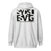 unisex-heavy-blend-zip-hoodie-ash-back-6a0716868def3.jpg Sydslesvig „Grænseløst hyggeligt" – Zip-Hoodie (Streetwear)