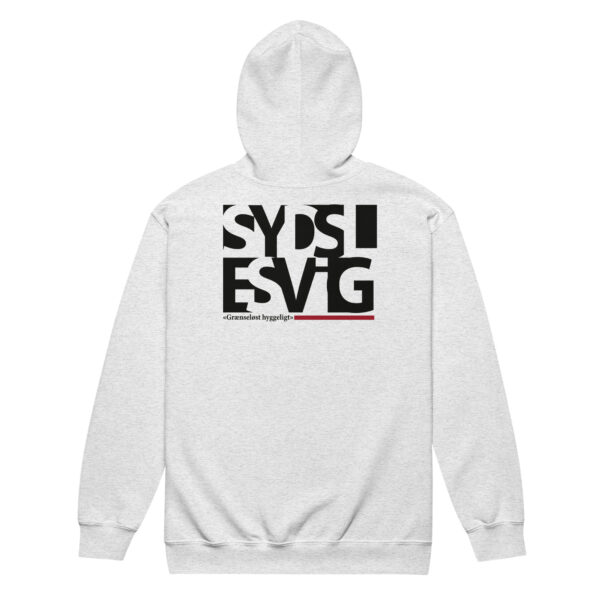 unisex-heavy-blend-zip-hoodie-ash-back-6a0716868f192.jpg Sydslesvig „Grænseløst hyggeligt" – Zip-Hoodie (Streetwear)