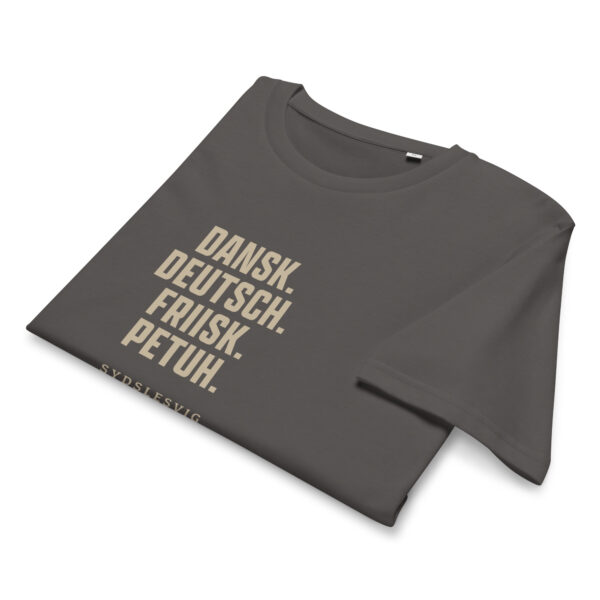unisex-organic-mid-light-crafter-t-shirt-anthracite-front-6a1354542f485.jpg DANSK. DEUTSCH. FRIISK. PETUH. — Sydslesvig Shirt