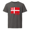 unisex-organic-mid-light-crafter-t-shirt-anthracite-front-6a136455a8ff3.jpg Dannebrog. Sydslesvig Edition. — Borderland Flag Tee