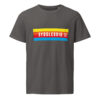 unisex-organic-mid-light-crafter-t-shirt-anthracite-front-6a13647099bdb.jpg SYDSLESVIG. — Banner Tee mit Löwen & Minderheitenfarben