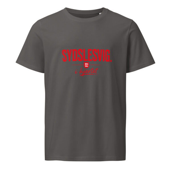 unisex-organic-mid-light-crafter-t-shirt-anthracite-front-6a1365b354547.jpg Sydslesvig i mit hjerte. — Iconic Logo Tee