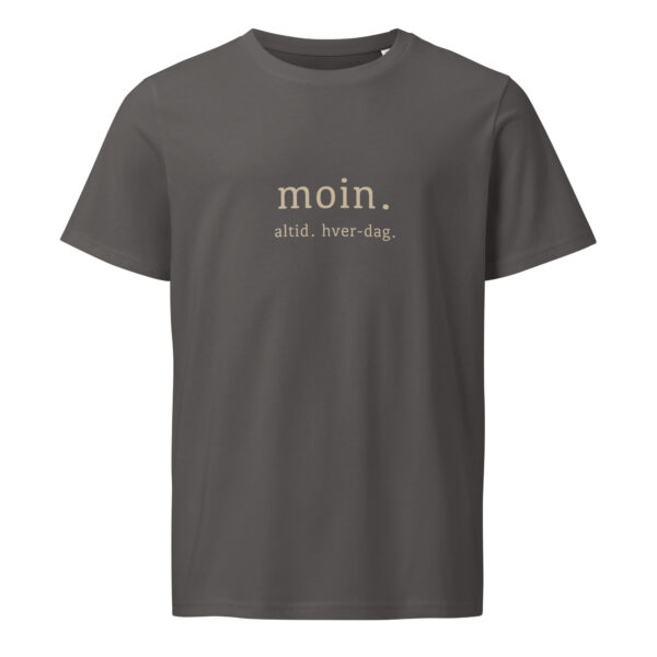 Mittelschweres Unisex Bio-T-ShirtaMoin. Altid. Hver dag. — Nordic Everyday Tee