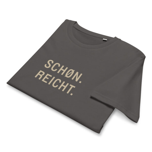 unisex-organic-mid-light-crafter-t-shirt-anthracite-front-6a13843604068.jpg SCHØN. REICHT. — Shirt mit Küstenattitüde