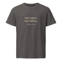 unisex-organic-mid-light-crafter-t-shirt-anthracite-front-6a13857612b42.jpg Lille region. Stor følelse. — Borderland Tee