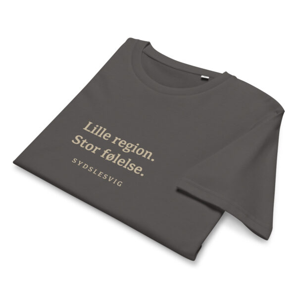 unisex-organic-mid-light-crafter-t-shirt-anthracite-front-6a13857614e92.jpg Lille region. Stor følelse. — Borderland Tee