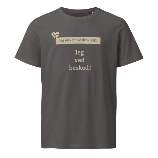 unisex-organic-mid-light-crafter-t-shirt-anthracite-front-6a138e01956a5.jpg Jeg ved besked. — Petuh Tee mit Haltung