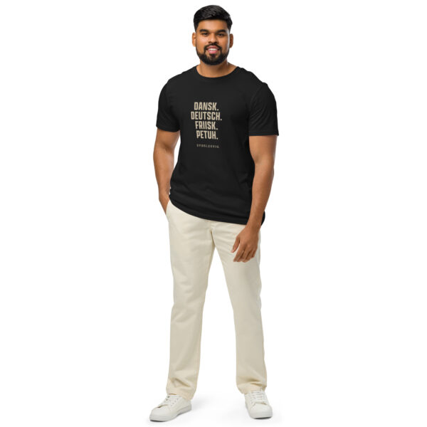 unisex-organic-mid-light-crafter-t-shirt-black-front-6a1354542fd78.jpg DANSK. DEUTSCH. FRIISK. PETUH. — Sydslesvig Shirt
