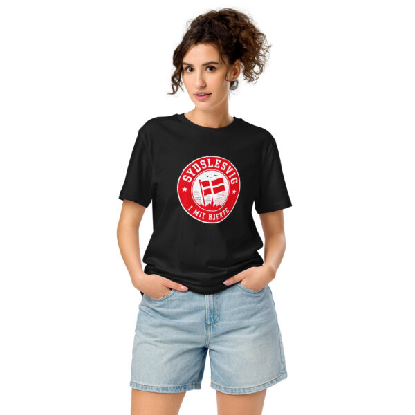 unisex-organic-mid-light-crafter-t-shirt-black-front-6a1361352150e.jpg Sydslesvig i mit hjerte. — Icon Tee