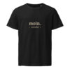 unisex-organic-mid-light-crafter-t-shirt-black-front-6a136f3096f42.jpg Moin. Reicht. — Organic North Tee
